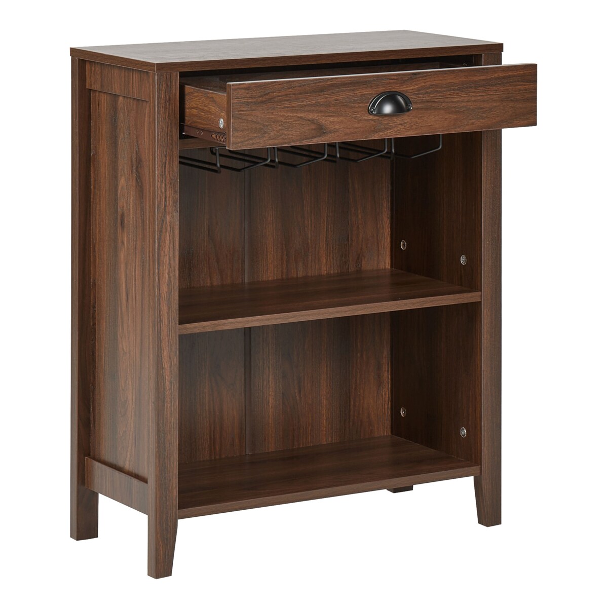 Komoda ciemne drewno WALKERSTON