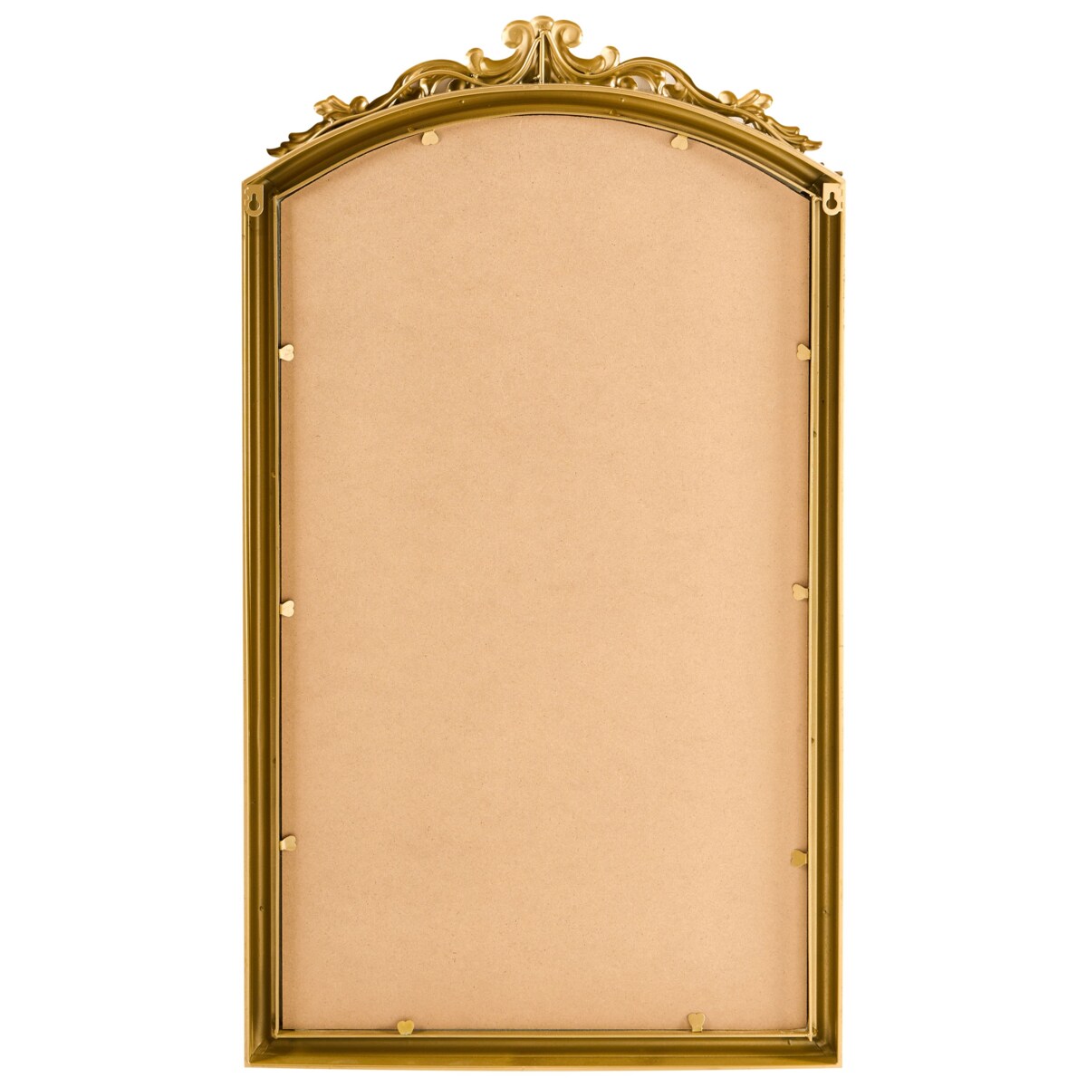 Lustro ścienne GORGES 55 cm 96 cm Metal Złoty