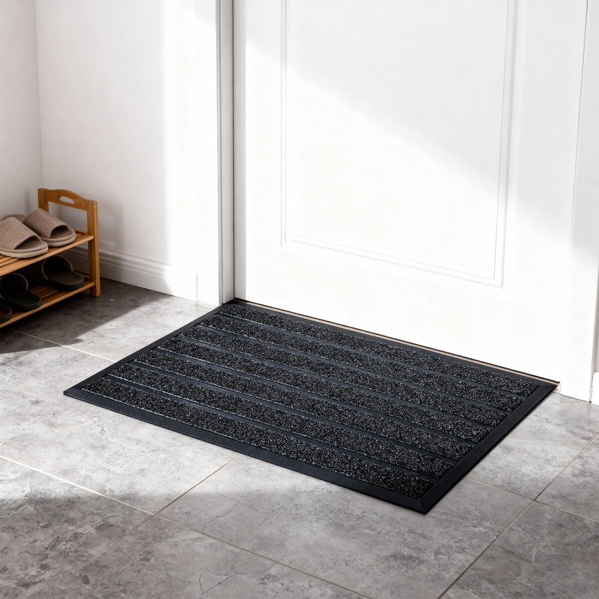 Wycieraczka zewnętrzna 60x90 cm Grass szara