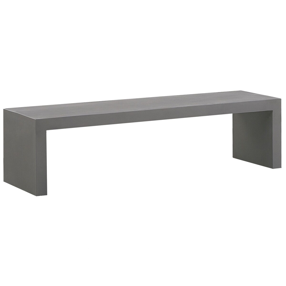 Ławka ogrodowa TARANTO 150 cm Beton Szary
