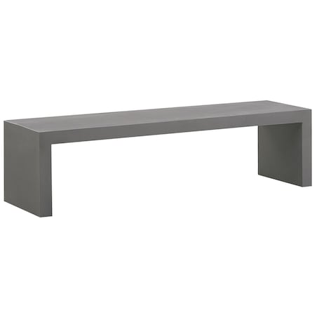 Ławka ogrodowa TARANTO 150 cm Beton Szary