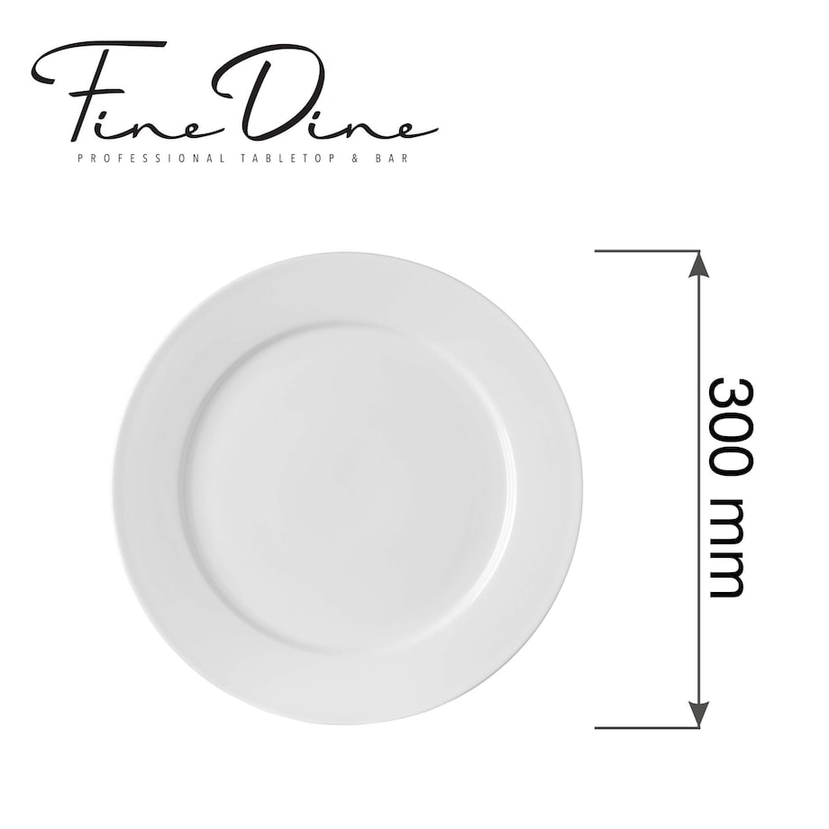 Talerz płytki Pure Bianco, 300mm