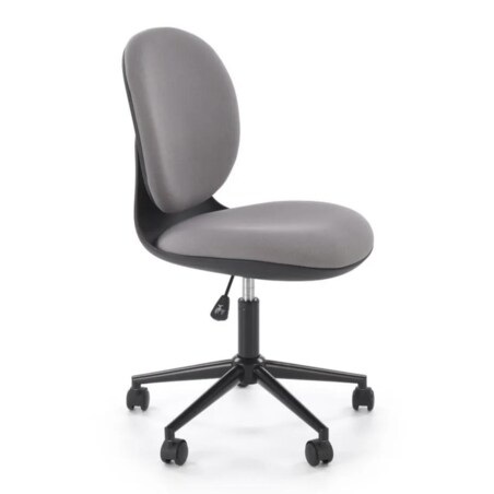 Fotel dziecięcy ORION szary/czarny