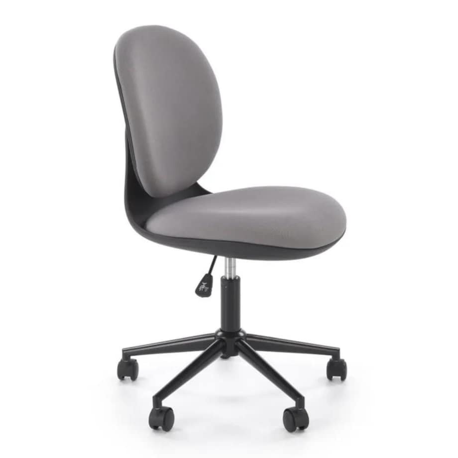 Fotel dziecięcy ORION szary/czarny