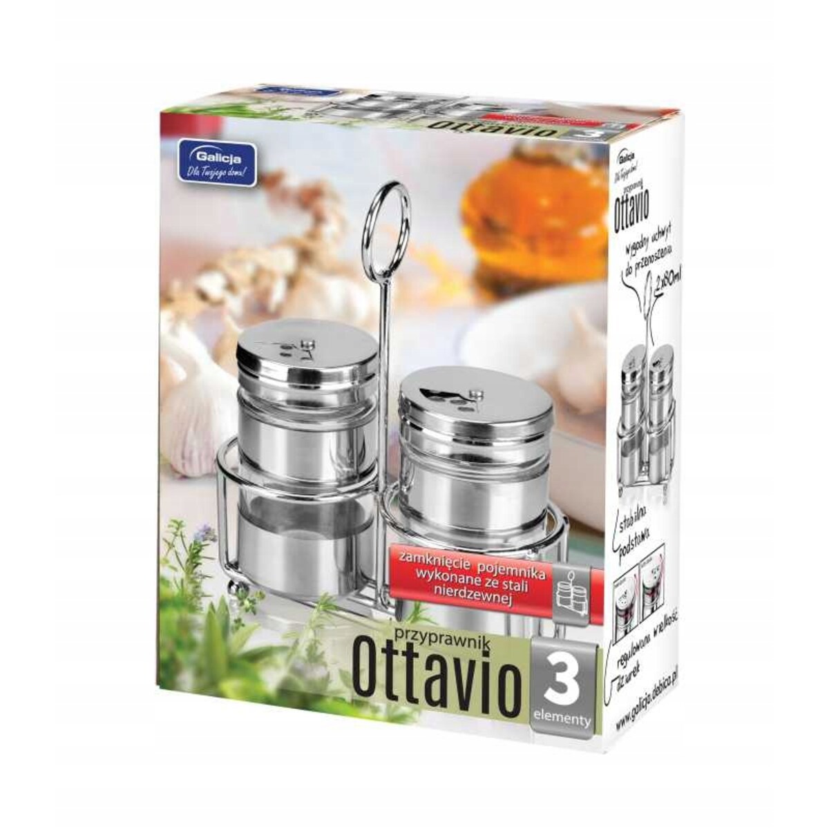 PRZYPRAWNIK NA w STOJAKU SOLNICZKA pieprzniczka na przyprawy restauracji