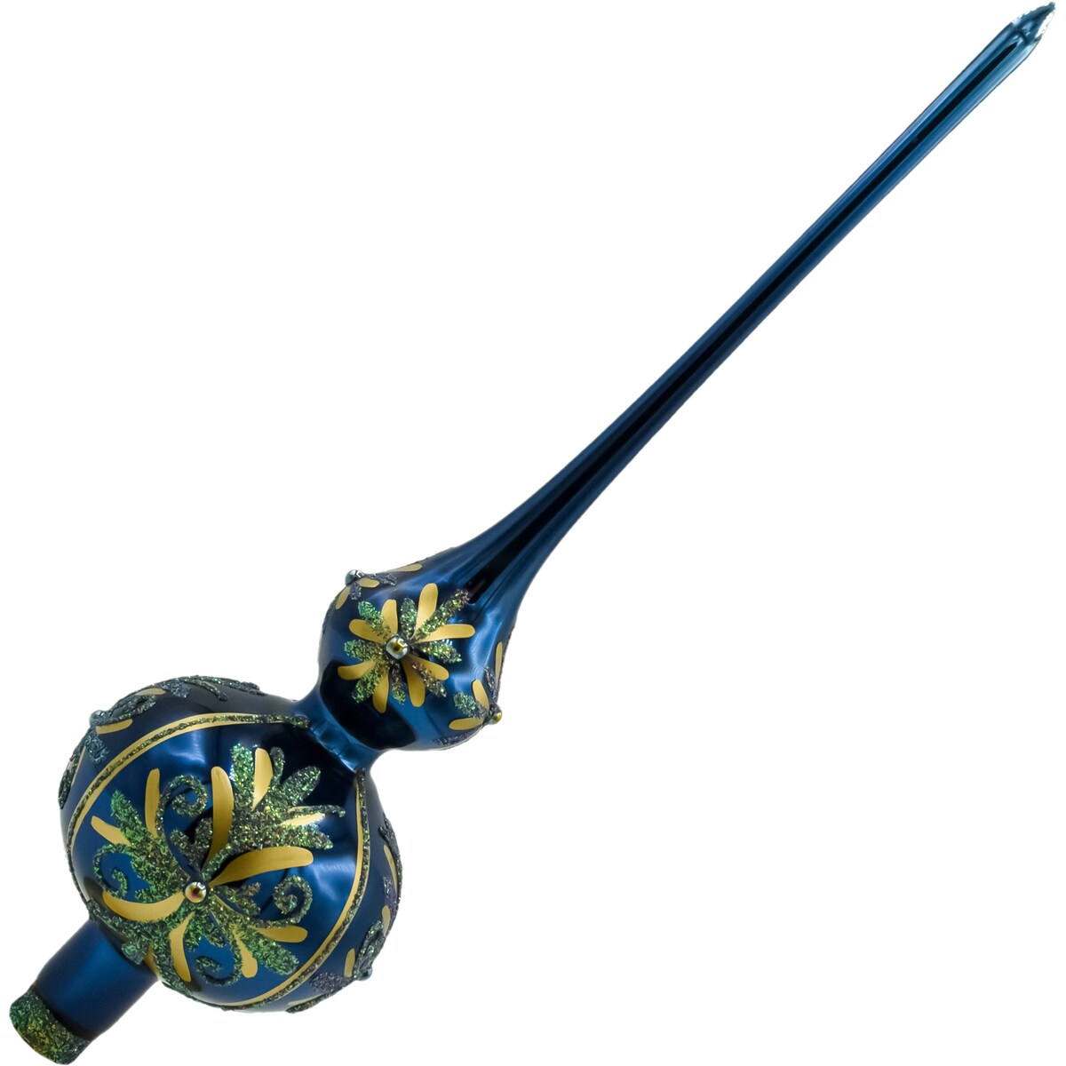 Bombka choinkowa: Czubek na choinkę: Niebieski Pałac