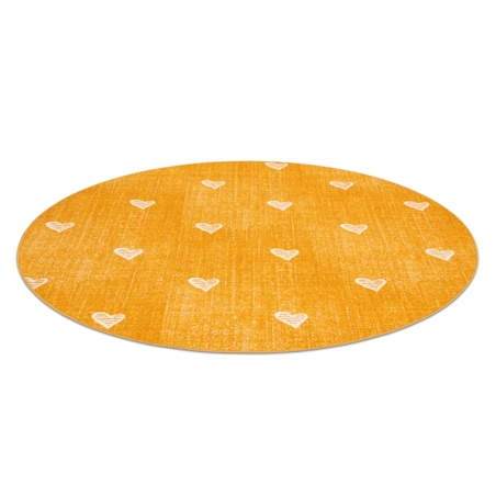 Dywan dla dzieci HEARTS koło Jeans koło 100 cm