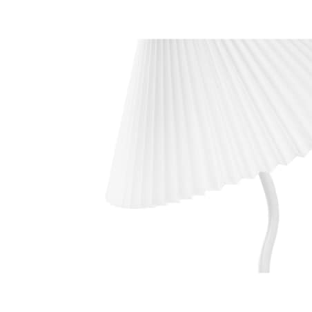 Lampa stołowa metalowa biała ALWERO