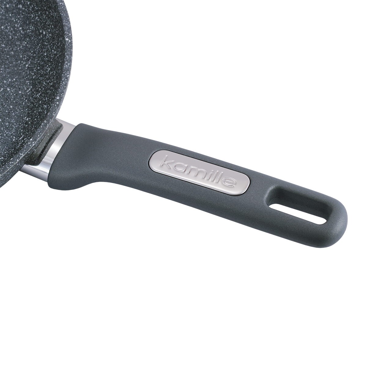 Patelnia 30cm z powłoką granitową indukcja KAMILLE