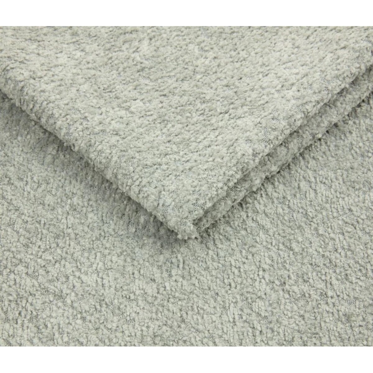 Narożnik MONO z funkcją spania i ozdobnymi poduszkami prawy, jasno-szary