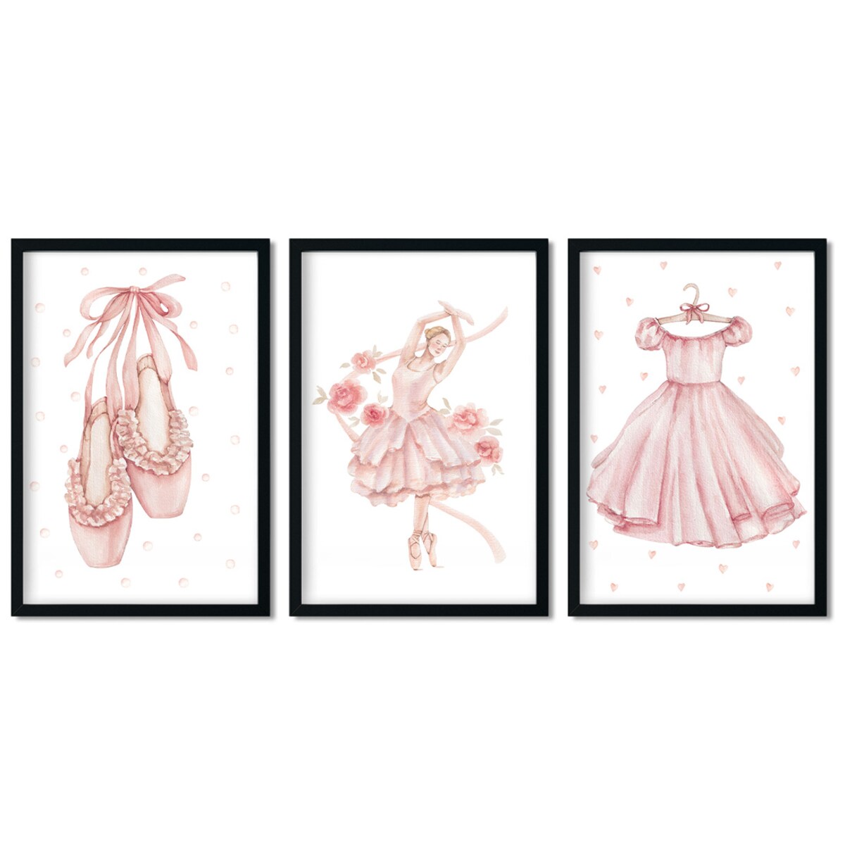 3 x plakat dla dzieci | balet 30x40