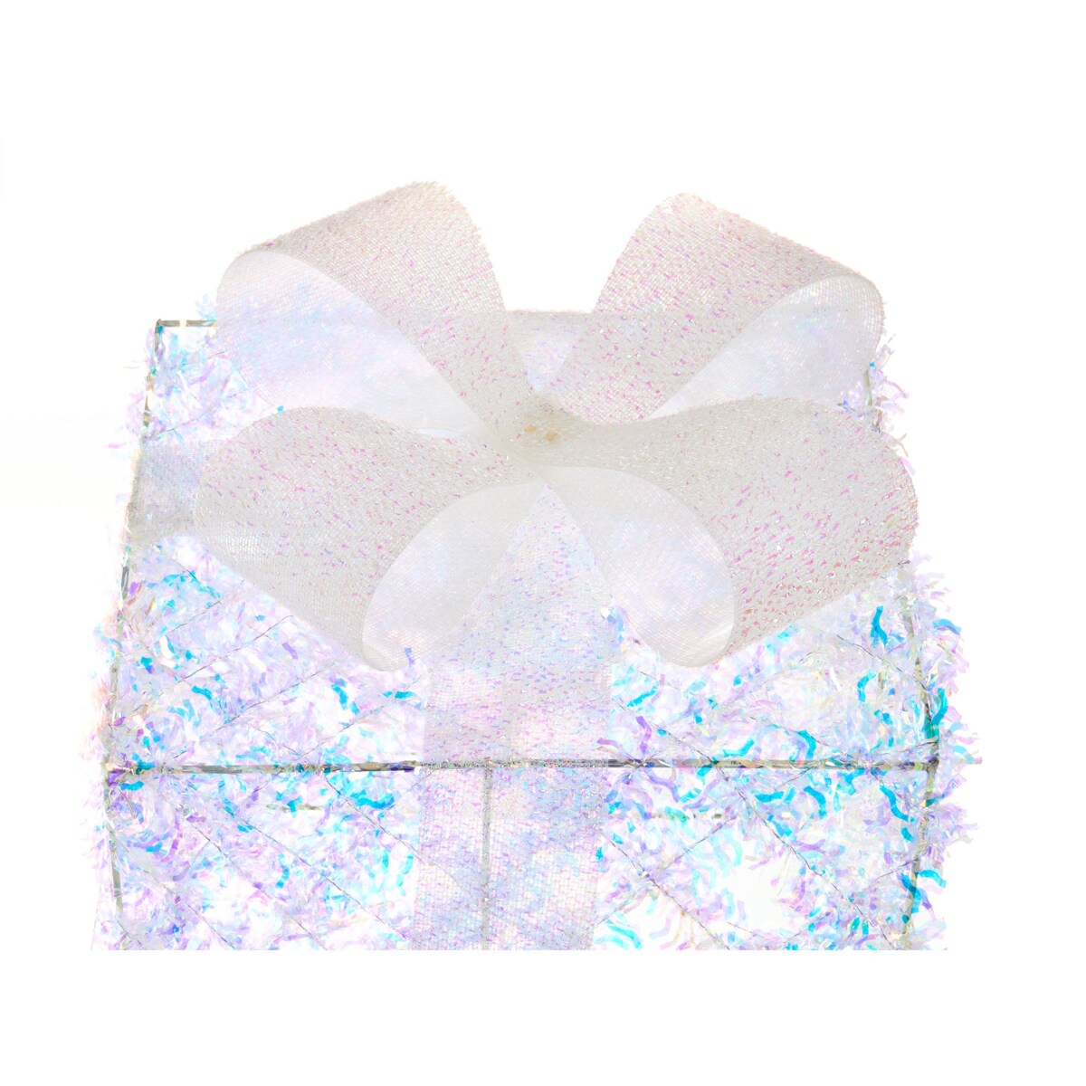 Zestaw 3 dekoracji świątecznych LED HALLANGEN Prezenty świąteczne 20/25/30 cm Kolorowy