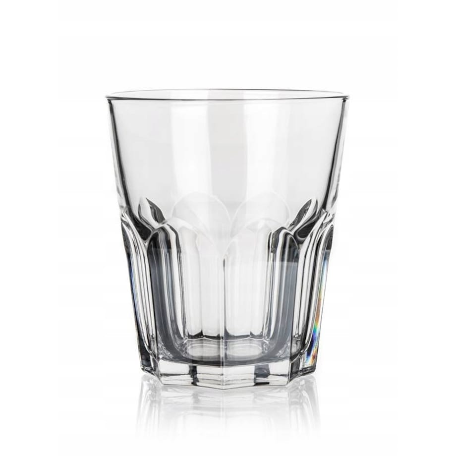 LUMINARC SZKLANKI new america 6x 300 ml NA NAPOJE drinki kompot nowoczesne