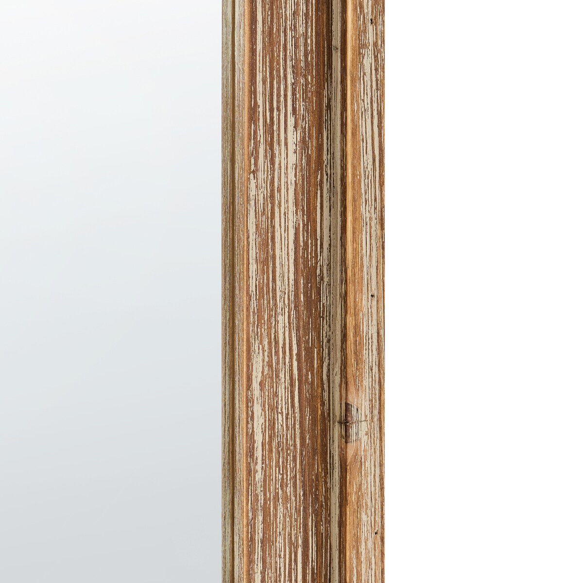 Lustro ścienne COIGNY 55 cm 170 cm Drewno jodłowe Jasnobrązowy