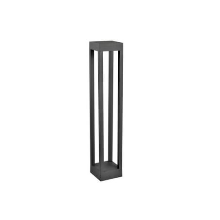 Zewnętrzna LAMPA stojąca QUBE ABIGALI-GLQ600WW 7W prostokątna OPRAWA ogrodowa LED 7W 3000K outdoor IP65 czarna, Abigali