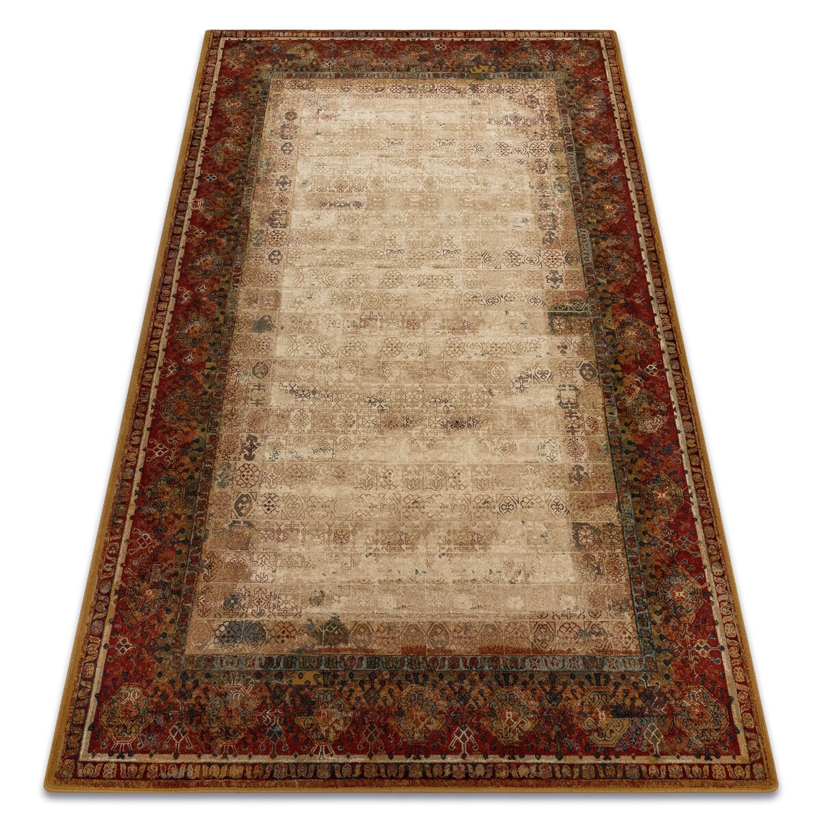 Dywan wełniany POLONIA PAMUK 2 czerwony 170x235 cm