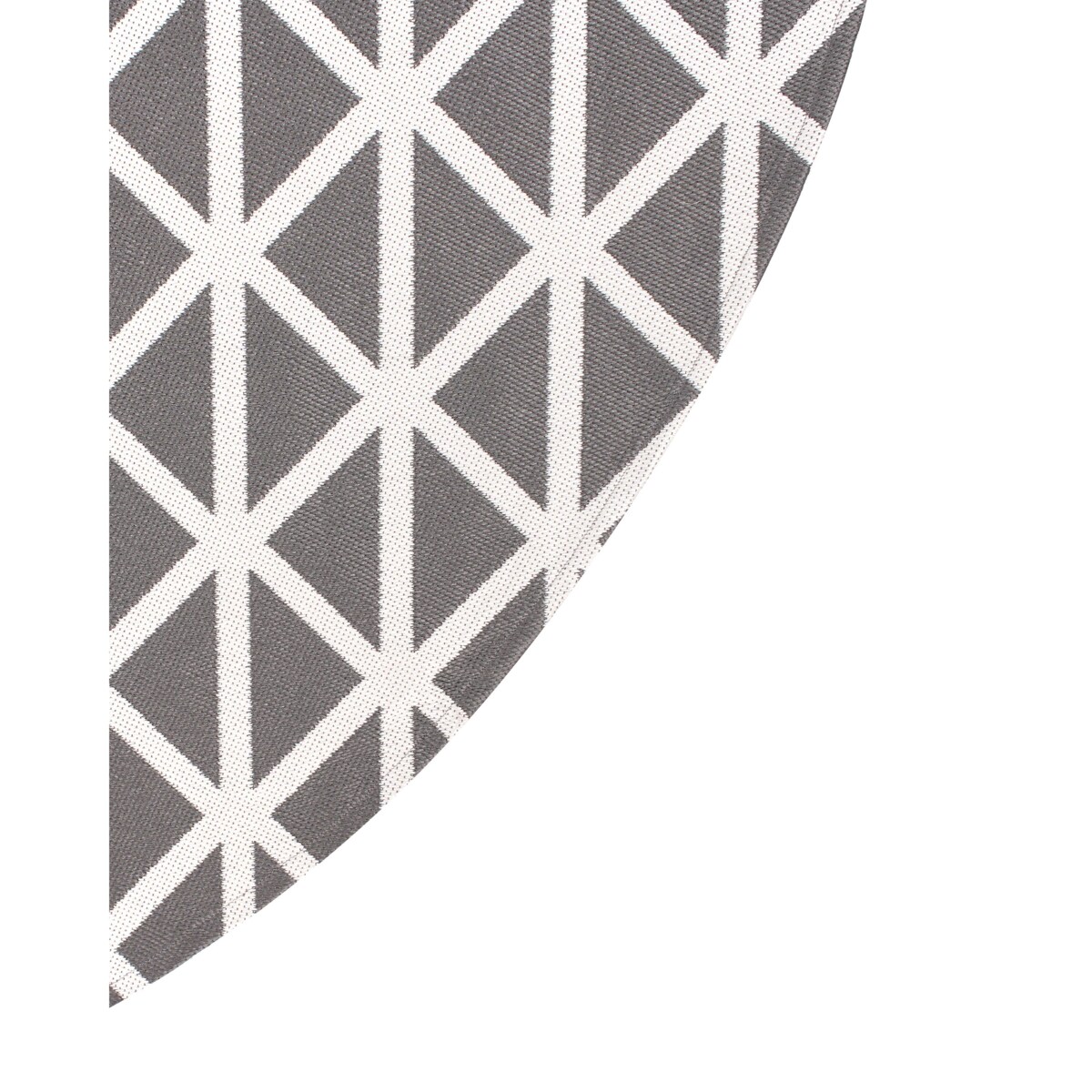 Dywan zewnętrzny PANAJI Szary ø 160 cm