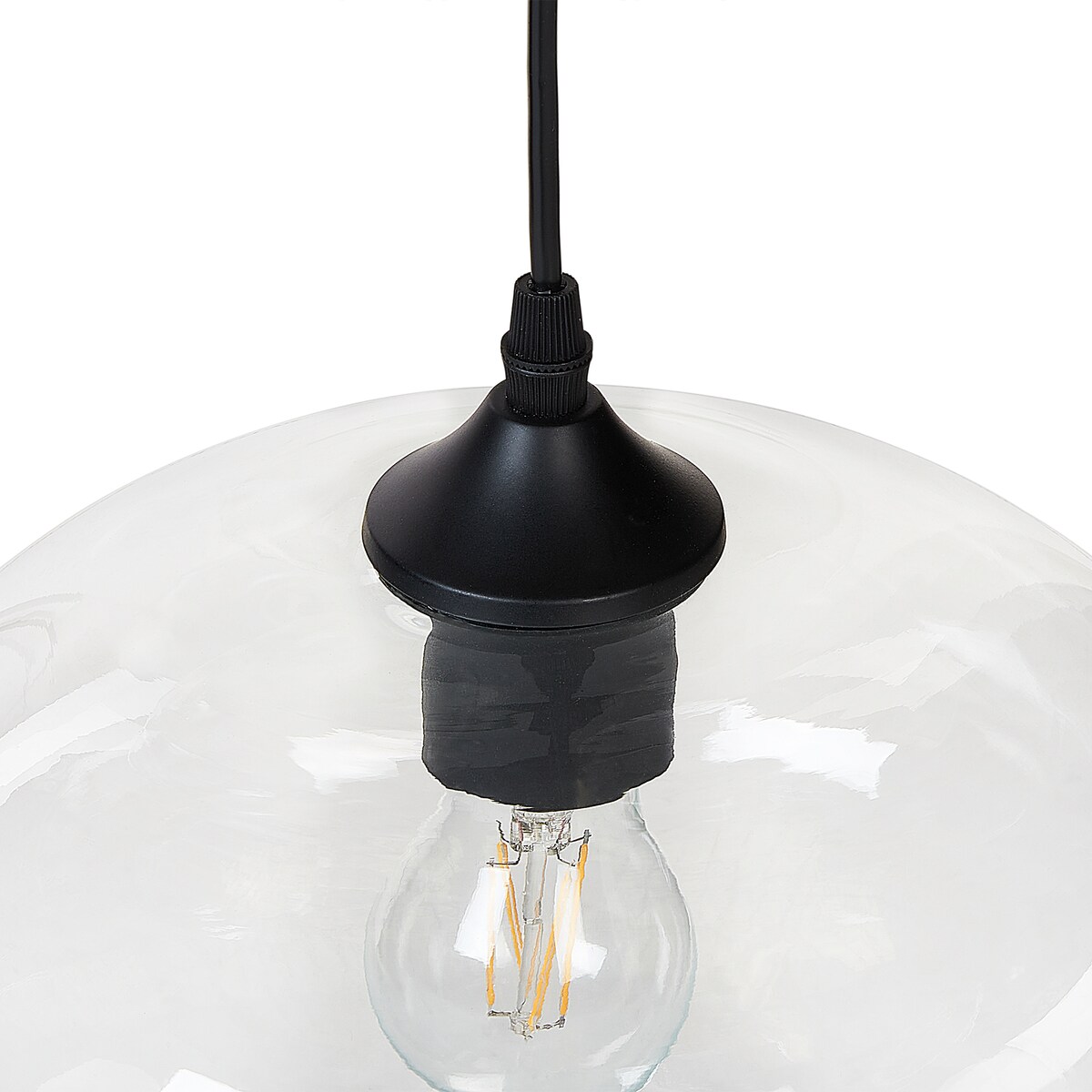 Lampa wisząca BEMBOKA Szkło Przezroczysty