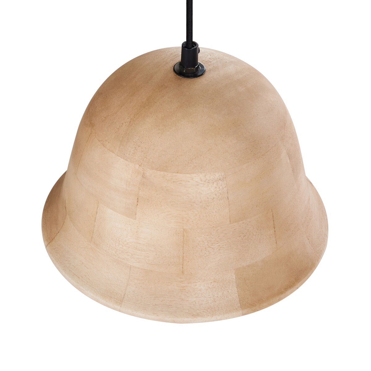 Lampa wisząca GOIKA Drewno mango Jasnobrązowy