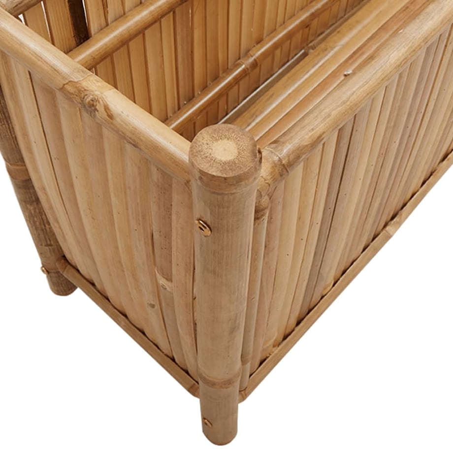vidaXL Donica, 100x30x50 cm, bambusowa