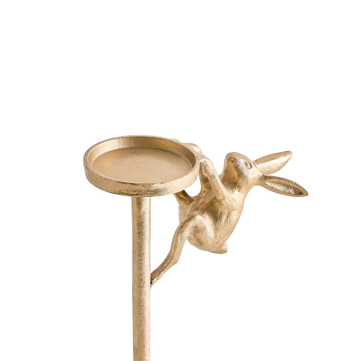 Świecznik KOSOR Metal 25 cm Złoty