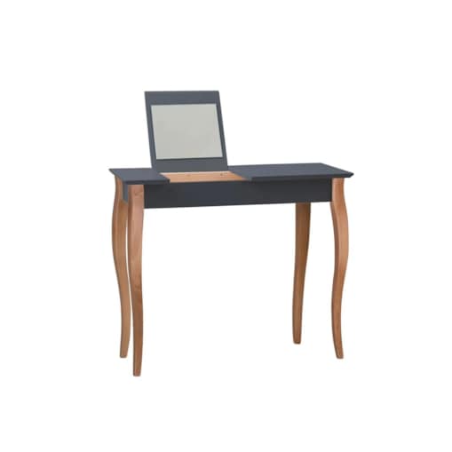 Toaletka z lustrem LILLO 85 cm grafitowa