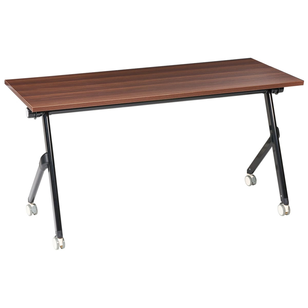 Składane biurko BENDI Ciemnobrązowy 160 cm 60 cm