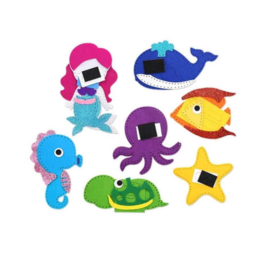 Morze - filcowy zestaw do szycia DIY - 12 elementów