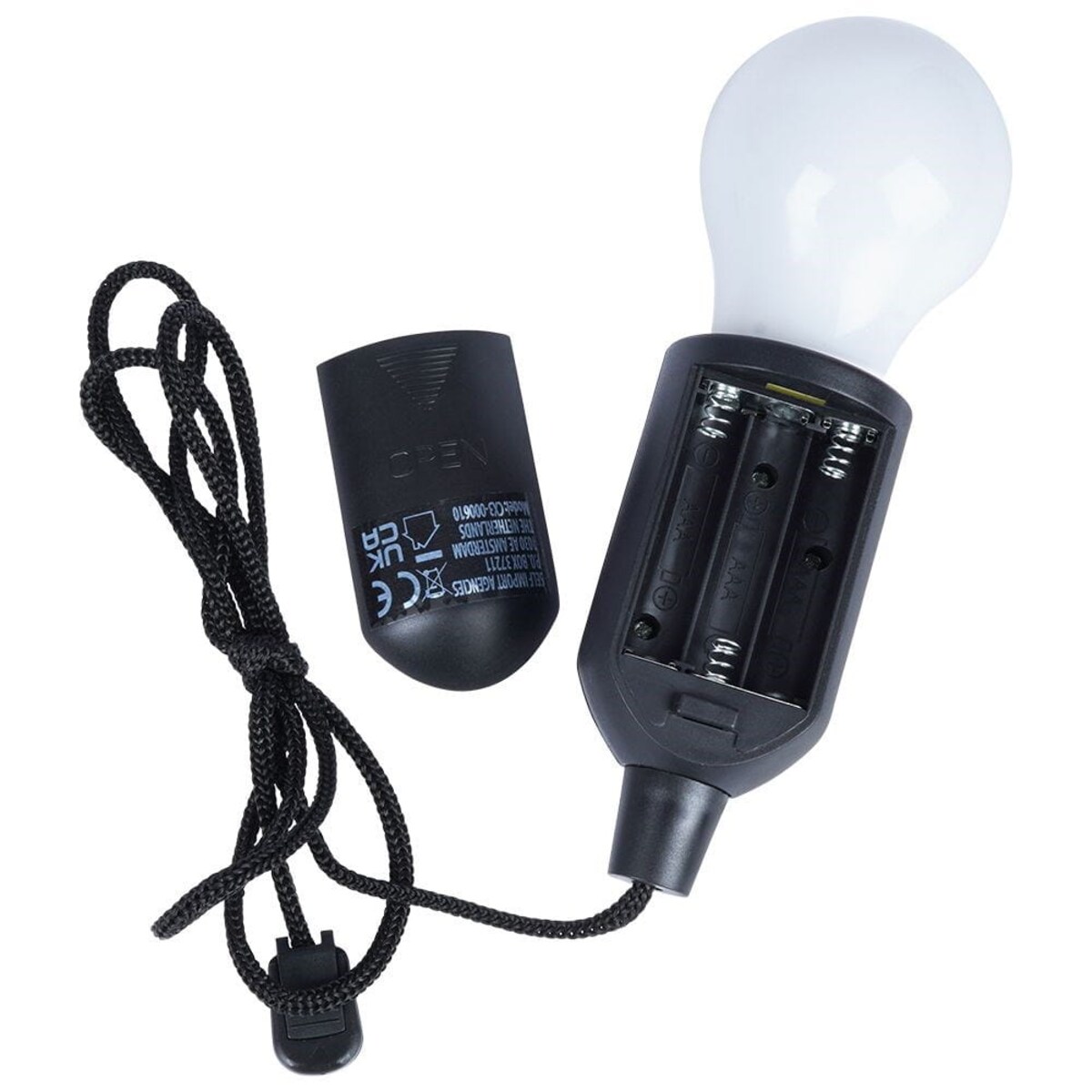 Lampa Wisząca Żarówka na Baterie Led Lampka Ogrodowa na Taras Balkon