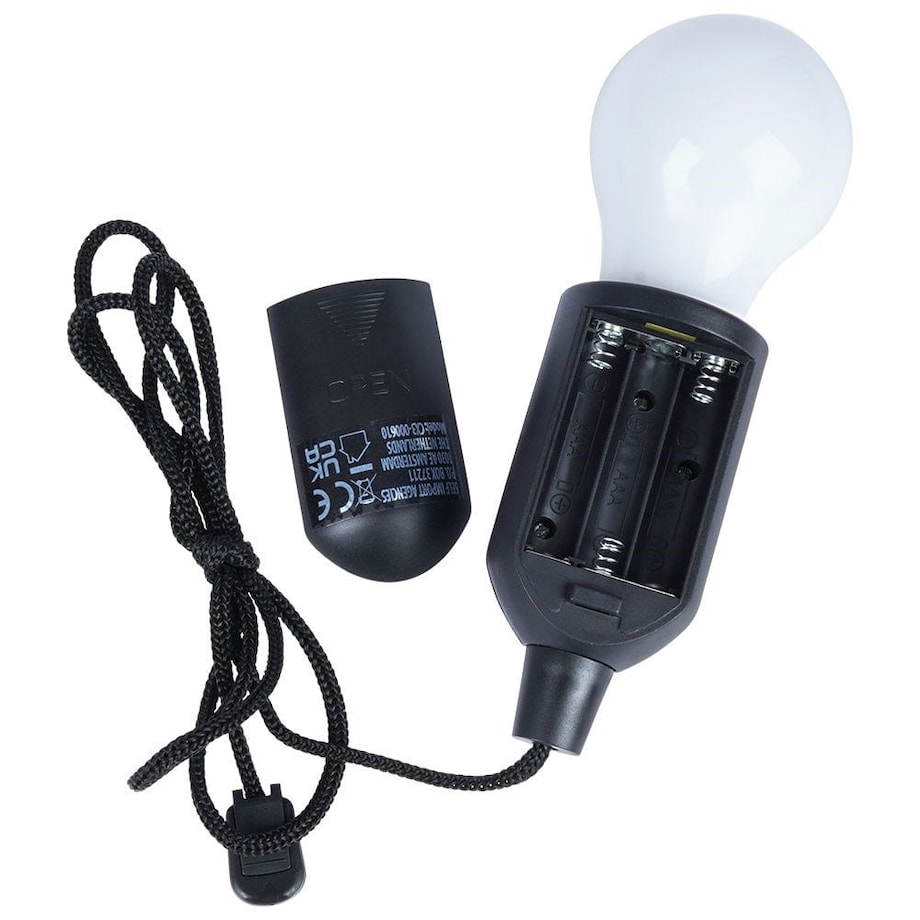 Lampa Wisząca Żarówka na Baterie Led Lampka Ogrodowa na Taras Balkon