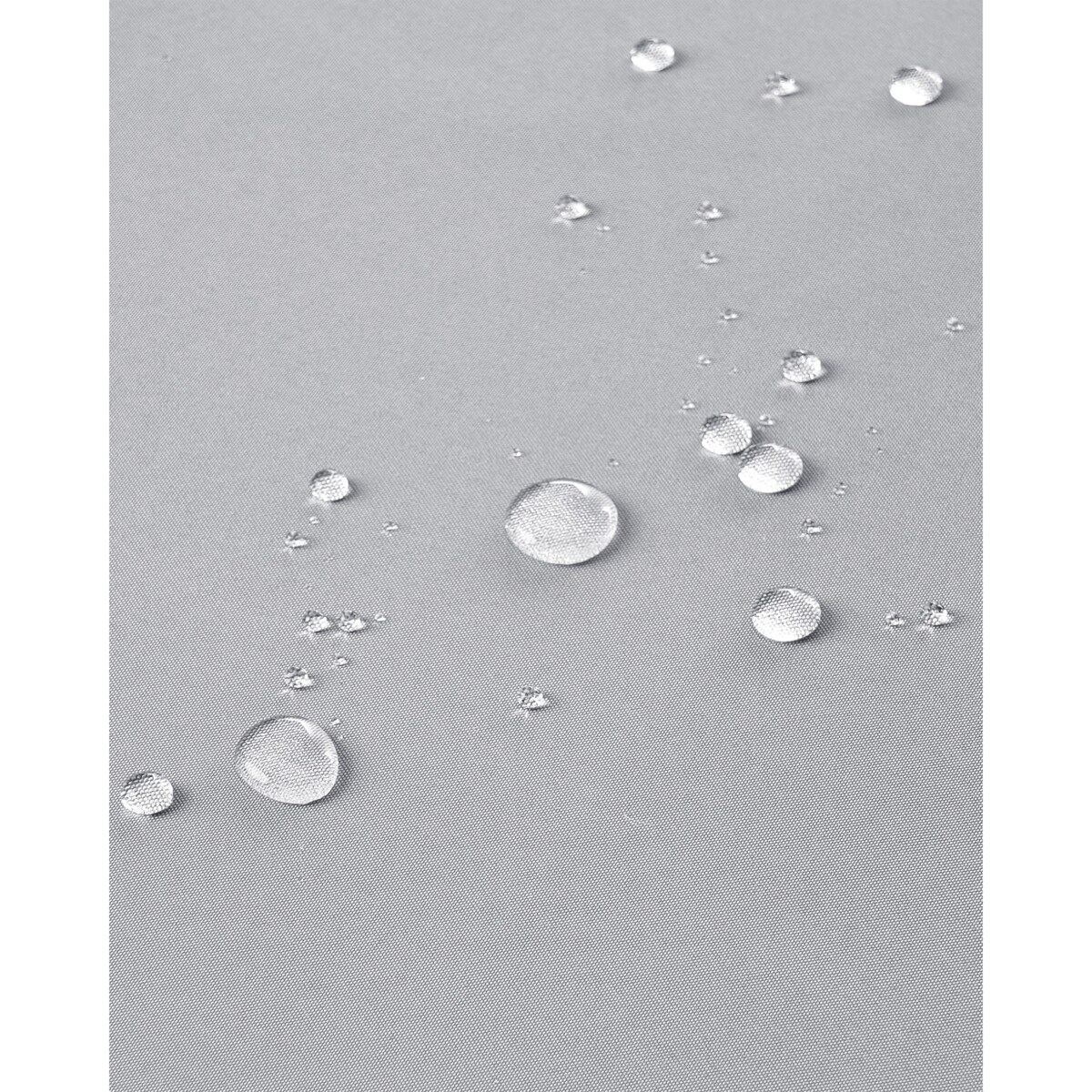 Zestaw 2 krzeseł ogrodowych z poduszkami AMANTEA PREMIUM Drewno akacjowe Jasnoszary