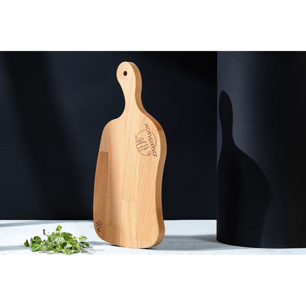 Konsimo LIVO Deska śniadaniowa, drewno bukowe