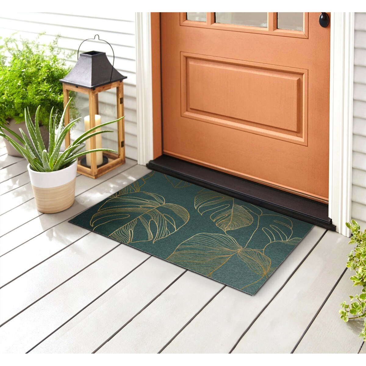 Wycieraczka zewnętrzna Liście monstery 90x60cm