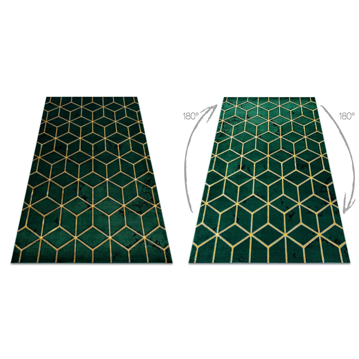 Dywan EMERALD ekskluzywny 1014 glamour, 200x290 cm