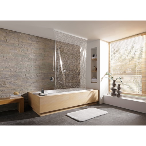 Kleine Wolke Zwijana roleta łazienkowa kropelki 128x240 cm element B