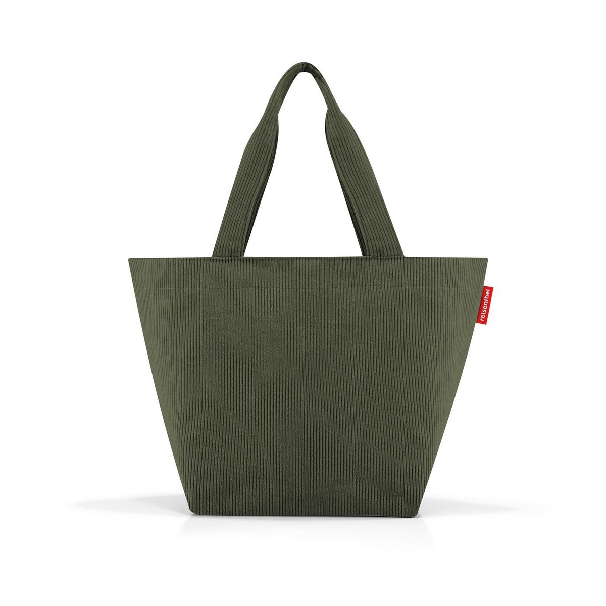 Torba SHOPPER M, cord dark matcha