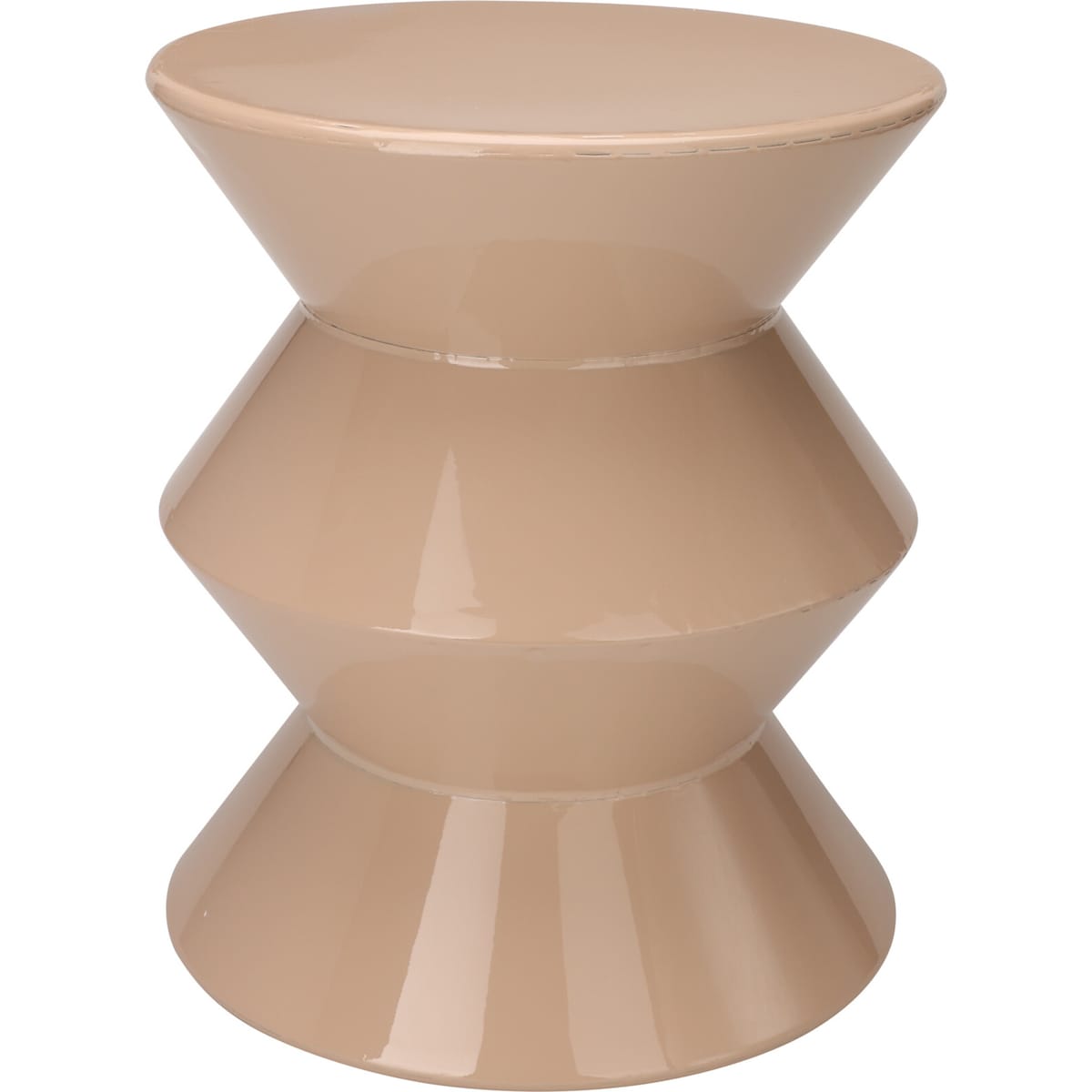 Stolik kolumna GISA, metalowy, Ø 31 cm