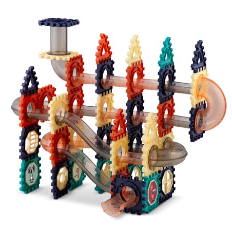 Klocki konstrukcyjne duże ze zjeżdżalnią 3d Ricokids