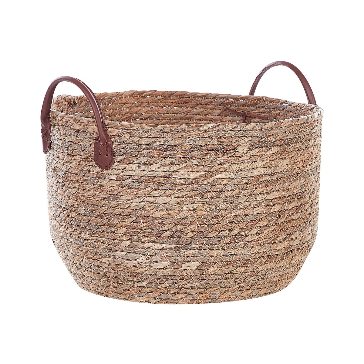 Zestaw 3 koszy z trawy morskiej naturalny SAYJAR