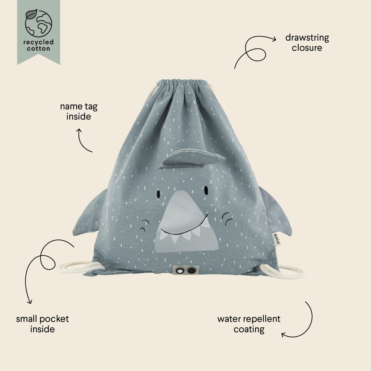 Worek plecak - Rekin