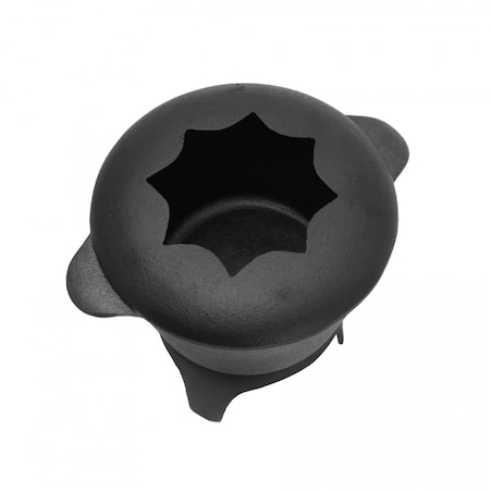 Kinghoff fondue żeliwne zestaw dla 6 osób KH1195