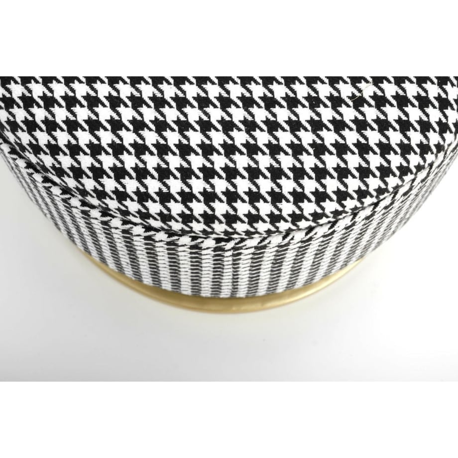 ŁAWKA ZE SCHOWKIEM Edessa w pepitkę ZŁOTA PODSTAWA