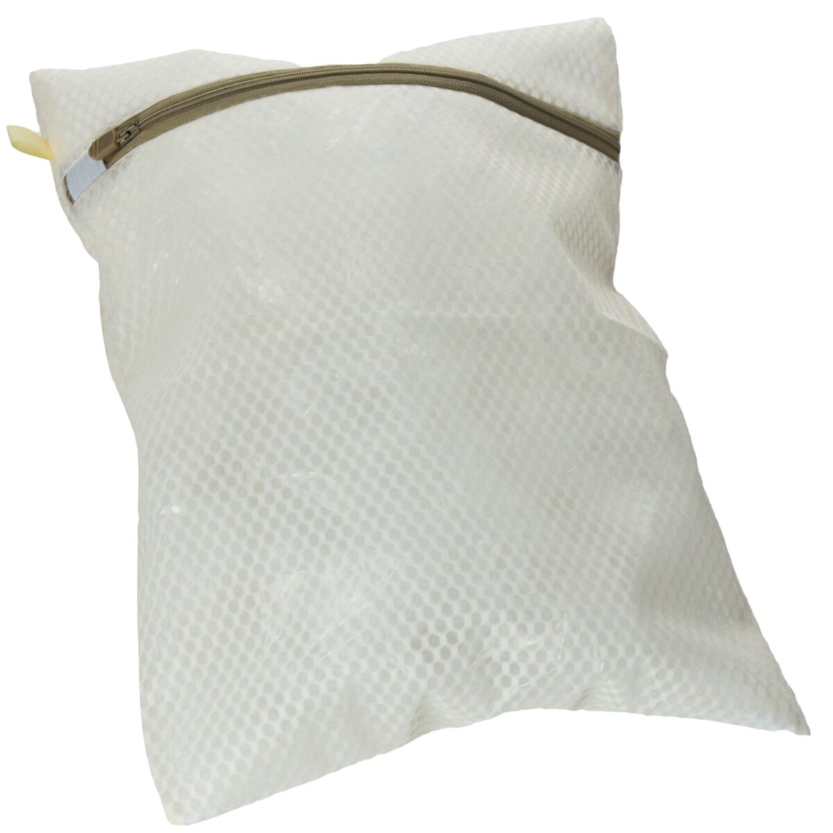 Siatka Worek Na Pranie Ubrań Bielizny Kosz Na Pranie 30X40 Cm Beżowy