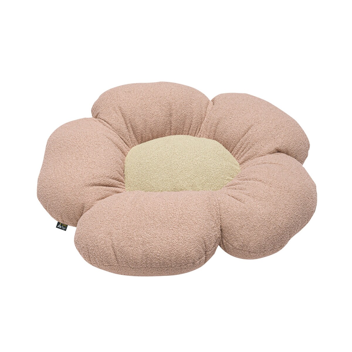 Poduszka kwiatek Mia II, różowy, 45 cm, Boucle