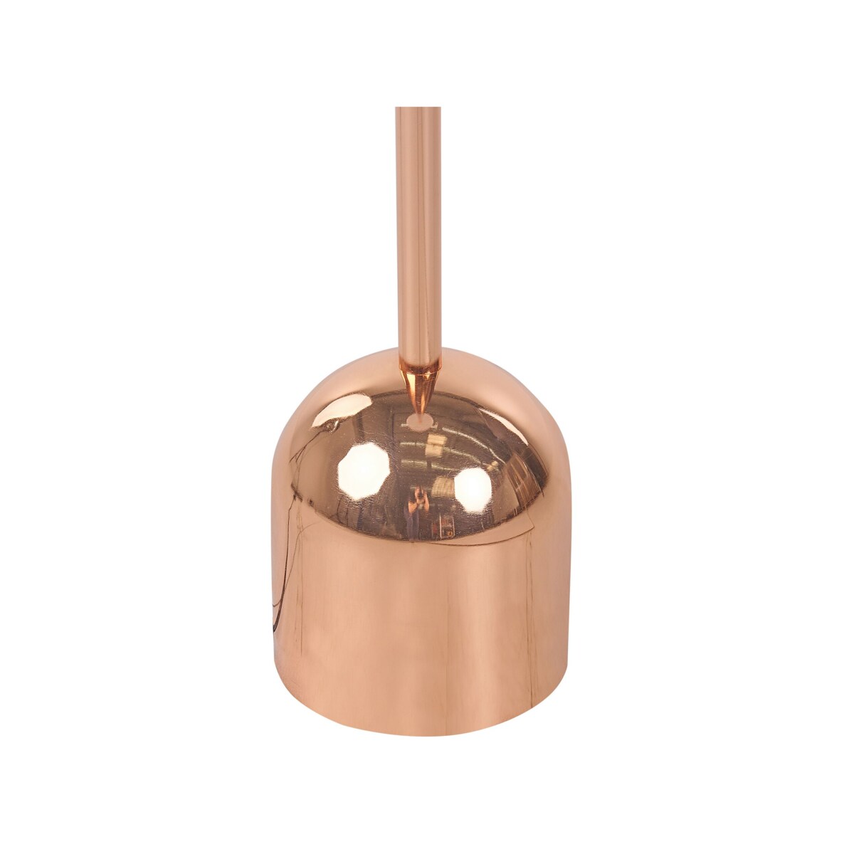 Lampa podłogowa metalowa miedziana MACASIA