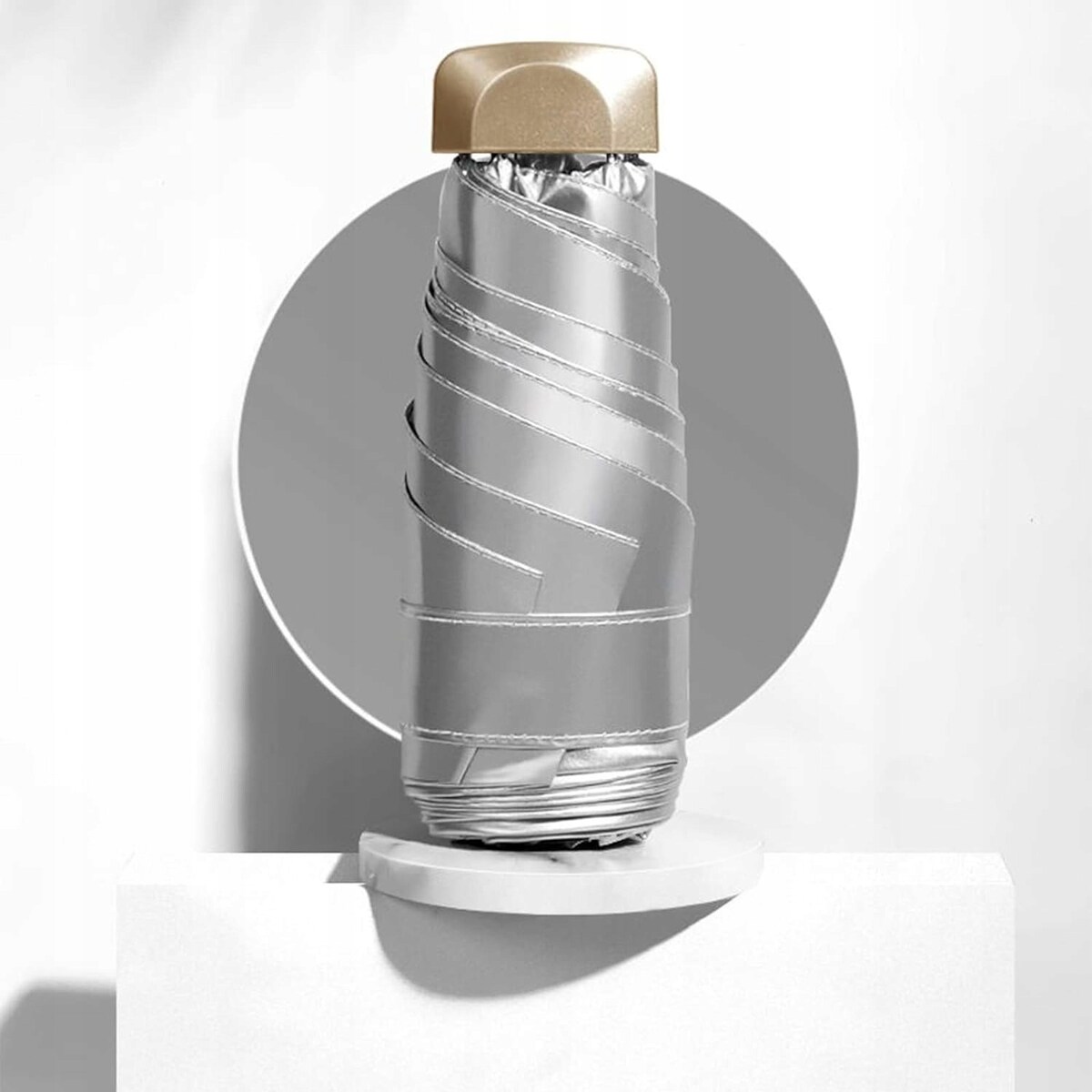 Parasol manualny kompaktowy PARASOLKA składana kieszonkowa MAŁA mini LEKKA