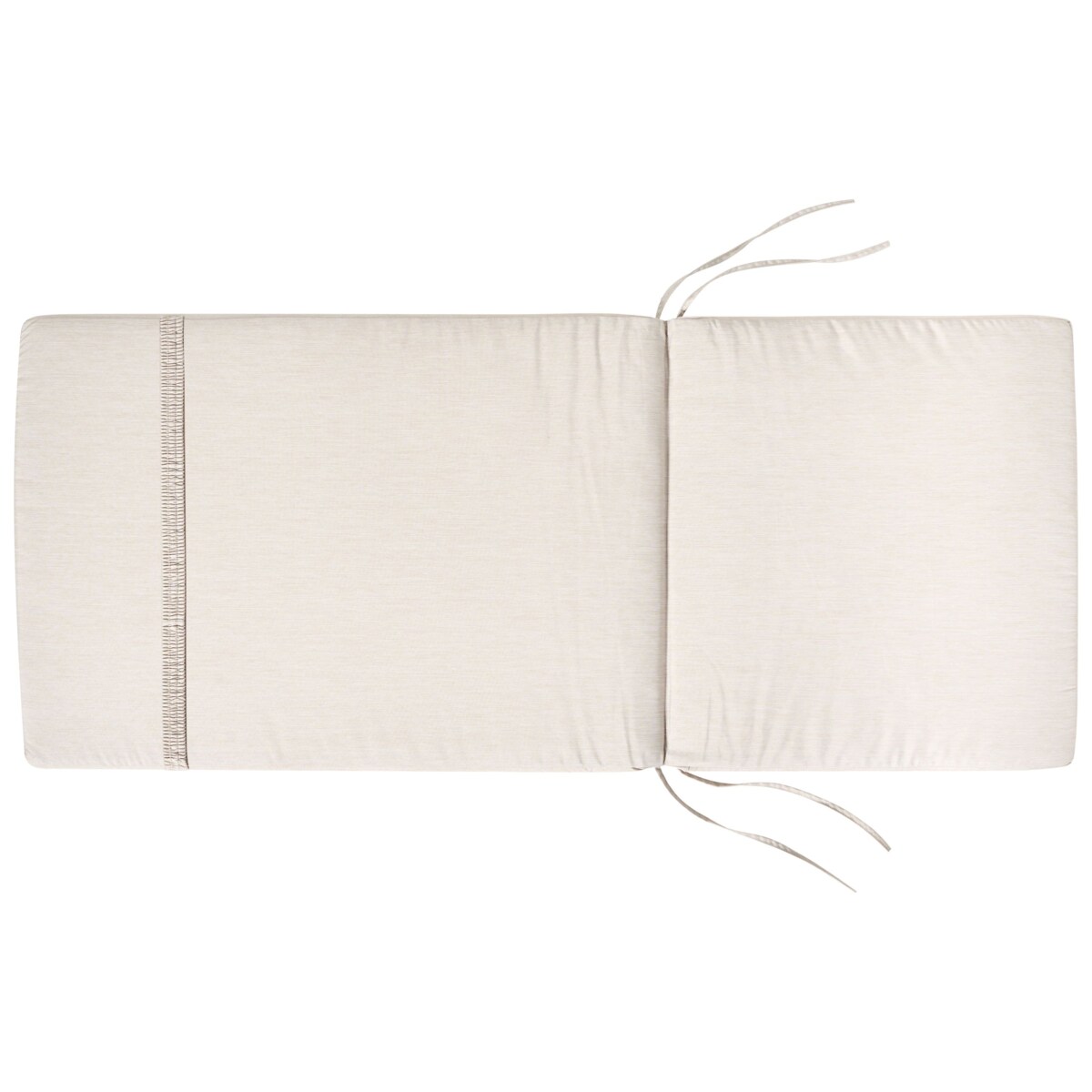 Zestaw 6 poduszek ogrodowych JAVA/AMANTEA PREMIUM 50 x 70 cm Jasnobeżowy