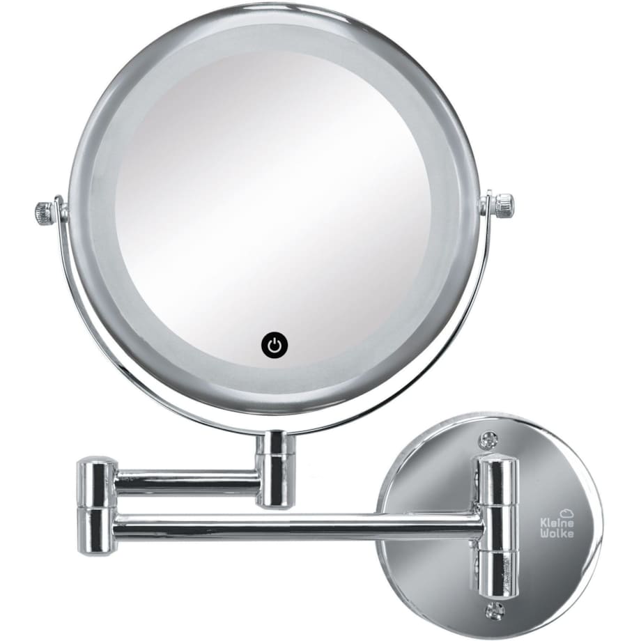 Kleine Wolke Lumi Lusterko kosmetyczne LED srebrny