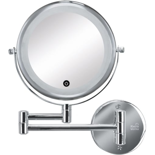 Kleine Wolke Lumi Lusterko kosmetyczne LED srebrny