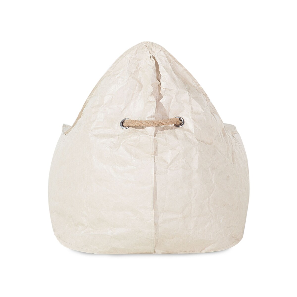 Fotel worek 200 L DROP 63 cm 75 cm Jasnobeżowy